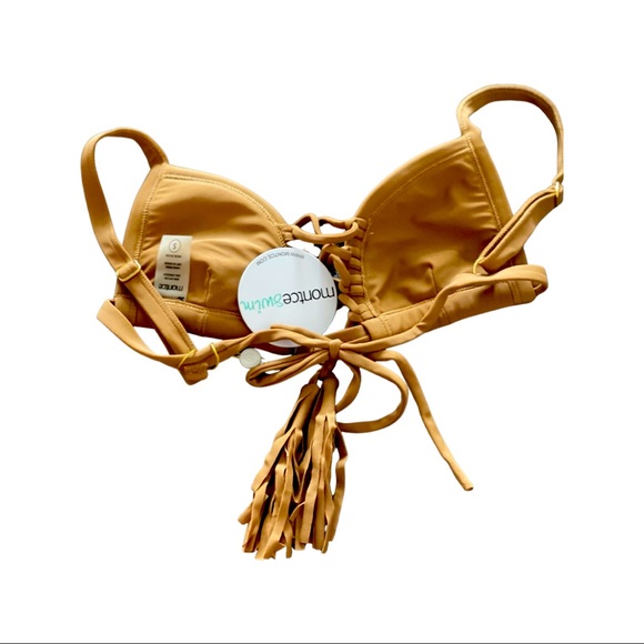 Luxury Montce bikini top. Provides cleavage and lift. Light material. - Picture 2 of 2